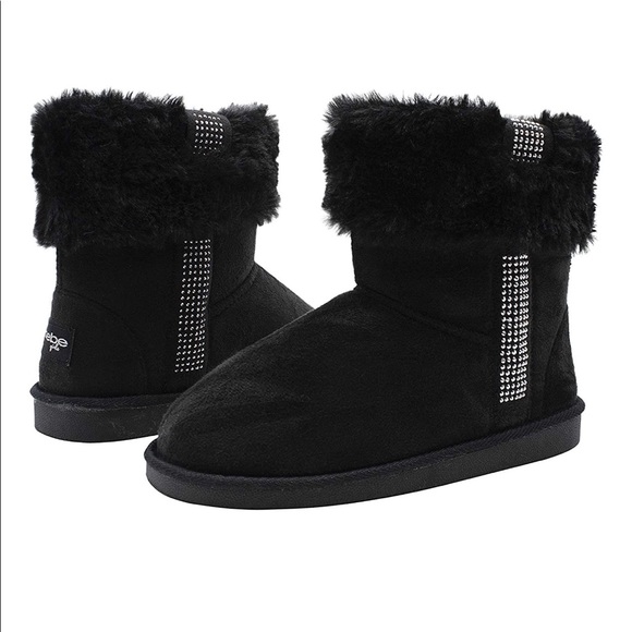 bebe Other - NWT! Girl’s Bebe Rhinestone Winter Boots Size 12